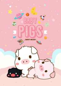 หมูน้อย โลกกาแล็กซี่ หวานใจ