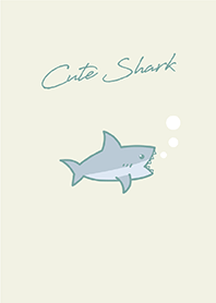 Cute Shark ''Beige''