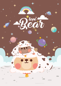 Bear Love Galaxy Coco