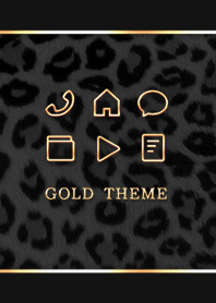 GOLD x PANTHER PATTERN  - 01 F-40