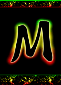 イニシャルM(ラスタカラー)