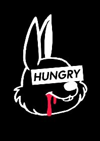 HUNGRY RABBIT -BLACK- THEME 51