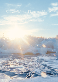 Sunset Water Photo118 Not AI
