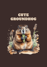 Cute Groundhog