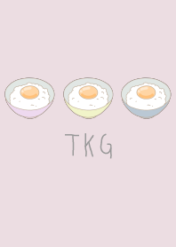 egg fried rice : TKG dull pink2 WV