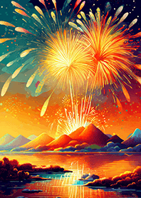 Beautiful Fireworks Theme#543