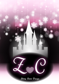 Z&C-Initial-Snow Castle-Baby pink