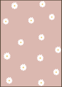 flowers bloom (pinkbrown)