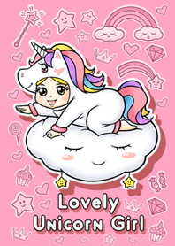 Lovely Unicorn Girl