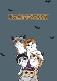meow's halloween2 - dark steel blue