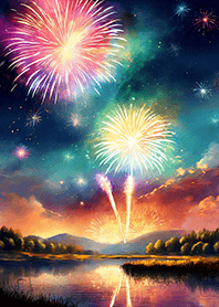 Beautiful Fireworks Theme#648