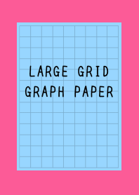 BLUE-BLACK GRAPH PAPER/FLASHY PINK