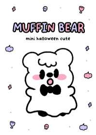 muffin bear : mini halloween cute