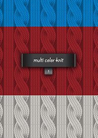multi color knit #01G
