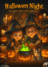 Halloween Night Magic (Purple)