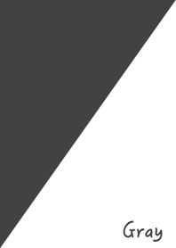 Simple Gray & White No.10