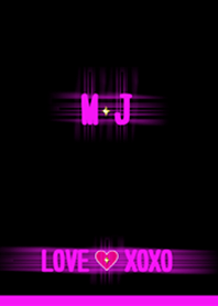 Love xoxo♥ イニシャル 『M•J』