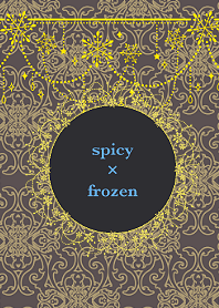 Spicy frozen -charcoal-