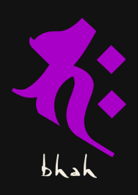 BONJI [bhaH] BLACK PURPLE (0679