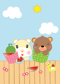 Cute animals theme v.9