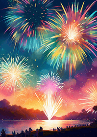 Beautiful Fireworks Theme#644