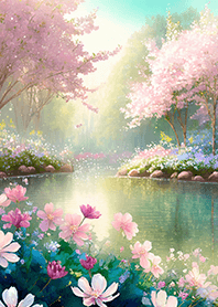 Beautiful real scenery(Spring-641)