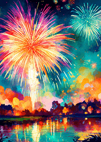 Beautiful Fireworks Theme#542