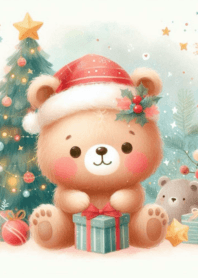 Cute bear Christmas_2