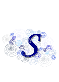 circle S-1 blue