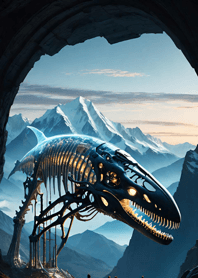 Whale bones 84136F