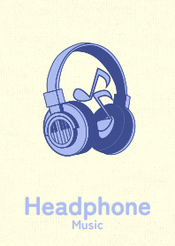 Headphone_music Corn flower blue