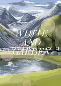 white & garden
