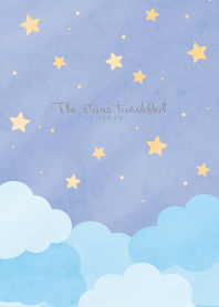 The stars twinkled. 9