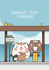 Dango cat 糰子貓 7 - 夏天fun假去 !
