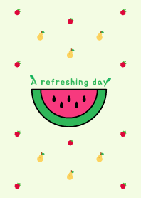 A refreshing day