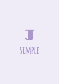 Initial-J *Purple*
