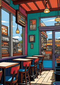Cozy Coffee shop eD4c1c