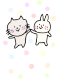 猫とうざき パステルカラー