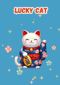 The cat brings good business and wealth.