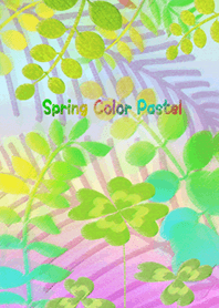 Spring color pastel