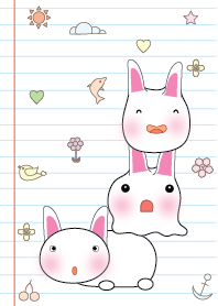 Cute rabbit theme v.6 (JP)