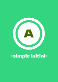 simple initial-A- THEME 4