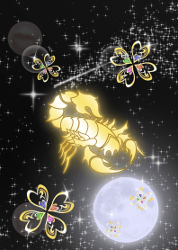 Fortune up Scorpio and four leaves