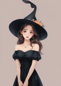 cute little witch halloween V. 70