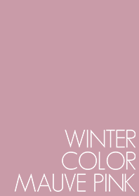 WINTER COLOR MAUVE PINK.