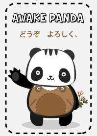 Awake Panda