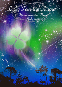 運気上昇の着替え Lucky Four-leaf Aurora