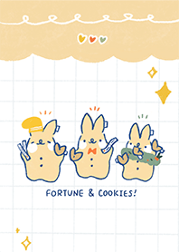 FORTUNE & COOKIES!-Fortune and cookie