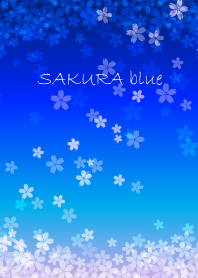 幻想的な桜咲く夜