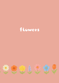 Flowers a la carte01 pink & blue